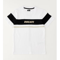 WHITE DUCATI T-SHIRT WHITE DUCATI T-SHIRT