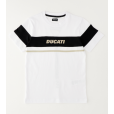 WHITE DUCATI T-SHIRT WHITE DUCATI T-SHIRT