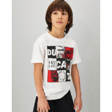 DUCATI FAST LIFE T-SHIRT DUCATI FAST LIFE T-SHIRT