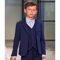BLUE FORMAL WAISTCOAT IDO FOR BOYS BLUE FORMAL WAISTCOAT IDO FOR BOYS