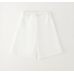 WHITE FORMAL SHORTS WITH BELT FOR GIRLS IDO