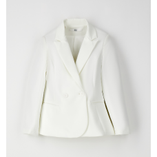 WHITE FORMAL SUIT JACKET 