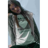 WILD LOVE JERSEY T-SHIRT LOSAN