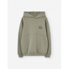 LIGHT GREEN FLEECE SWEATER LOSAN