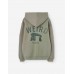 LIGHT GREEN FLEECE SWEATER LOSAN