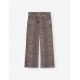 BROWN TWILL PANTS FOR GIRLS LOSAN