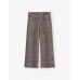 BROWN TWILL PANTS FOR GIRLS LOSAN