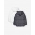 REVERSIBLE GREY PUFFER LOSAN