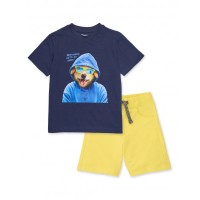 Boys knit set with a fun print Boys knit set with a fun print