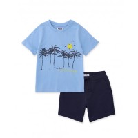 Boys knit set with tropical print Boys knit set with tropical print