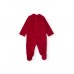 Baby knit romper with teddy bear embroidery Baby knit romper with teddy bear embroidery