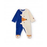 Baby knit romper with fox design Baby knit romper with fox design
