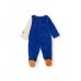 Baby knit romper with fox design