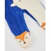 Baby knit romper with fox design