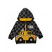 Boys fleece set with a geometric-design jacket and matching trousers Boys fleece set with a geometric-design jacket and matching trousers