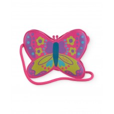 Girls butterfly-shaped handbag with floral print Girls butterfly-shaped handbag with floral print
