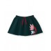 Girls fleece set with floral sweatshirt and matching skirt Girls fleece set with floral sweatshirt and matching skirt