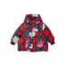 Girls padded coat with floral print and vibrant colors Girls padded coat with floral print and vibrant colors