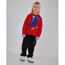 Boys twill jogger trousers with pockets and adjustable drawstring Boys twill jogger trousers with pockets and adjustable drawstring