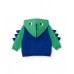 Boys fleece set with zip-up sweatshirt and printed trousers Boys fleece set with zip-up sweatshirt and printed trousers