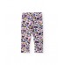 Girls fleece set with tie-front sweatshirt and printed leggings Girls fleece set with tie-front sweatshirt and printed leggings