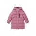 Girls padded coat with hood and side pockets Girls padded coat with hood and side pockets
