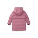 Girls padded coat with hood and side pockets Girls padded coat with hood and side pockets