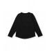 Girls knitted T-shirt with a decorative bow and long sleeves Girls knitted T-shirt with a decorative bow and long sleeves