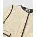 Girls padded coat in plain fabric with buttons Girls padded coat in plain fabric with buttons