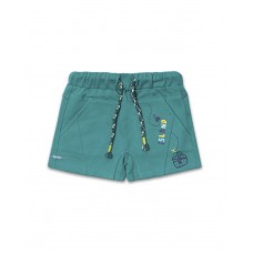 Green plush Bermuda shorts for boy Treasure Island  
