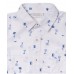 Spring Break boy's white poplin shirt