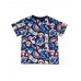 Boy's blue knit T-shirt Beach Day 