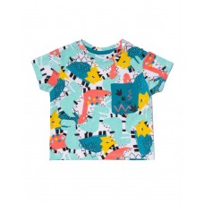 Dino print jersey t-shirt for boy Juicy  