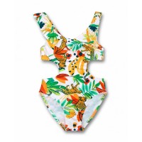 Girl's printed trikini Tropic Feelings 