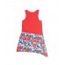 Girl's printed knit dress Hello Playa  