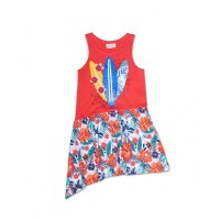 Girl's printed knit dress Hello Playa  
