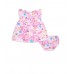 Girl's printed knit dress Turtles  