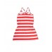 Striped knit dress for girl Hello Playa 