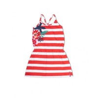 Striped knit dress for girl Hello Playa 