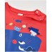 Boys knit T-shirt with whale print Boys’ 