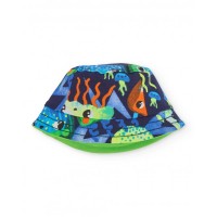 Boys knitted hat with reversible design 