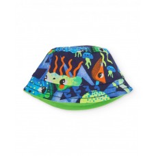 Boys knitted hat with reversible design 