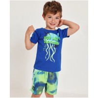 Boys knitted set with eye-catching print Boys knitted set with eye-catching print