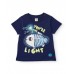 Boys knitted set with glowing fish design 