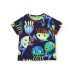 Boys knitted set with jellyfish print 