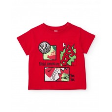 Boys knitted T-shirt with comic style Boys