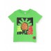 Boys knitted T-shirt with shoulder fastening 