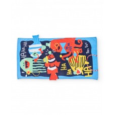 Boys knit towel nemo with raised details 