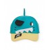 Boys pirate woven cap with raised details 