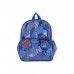 Boys woven backpack with zip fastening 